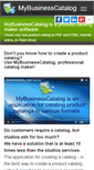 Mobile Screenshot of mybusinesscatalog.com